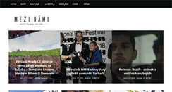 Desktop Screenshot of mezinami.cz